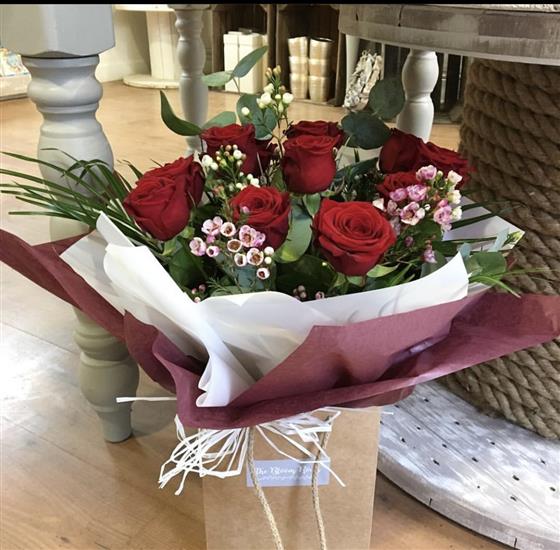 12 Red Freedom Roses The Bloom Room Florist Preston